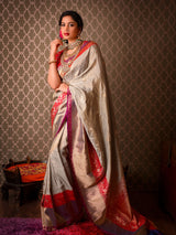 Classic Threads Weave Tradition in a Lovely Tissue Saree