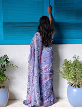 LAVENDER BLOSSOM SAREE