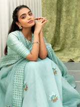SOFT MEADOW SAREE