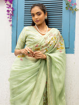 Spring Dew Saree