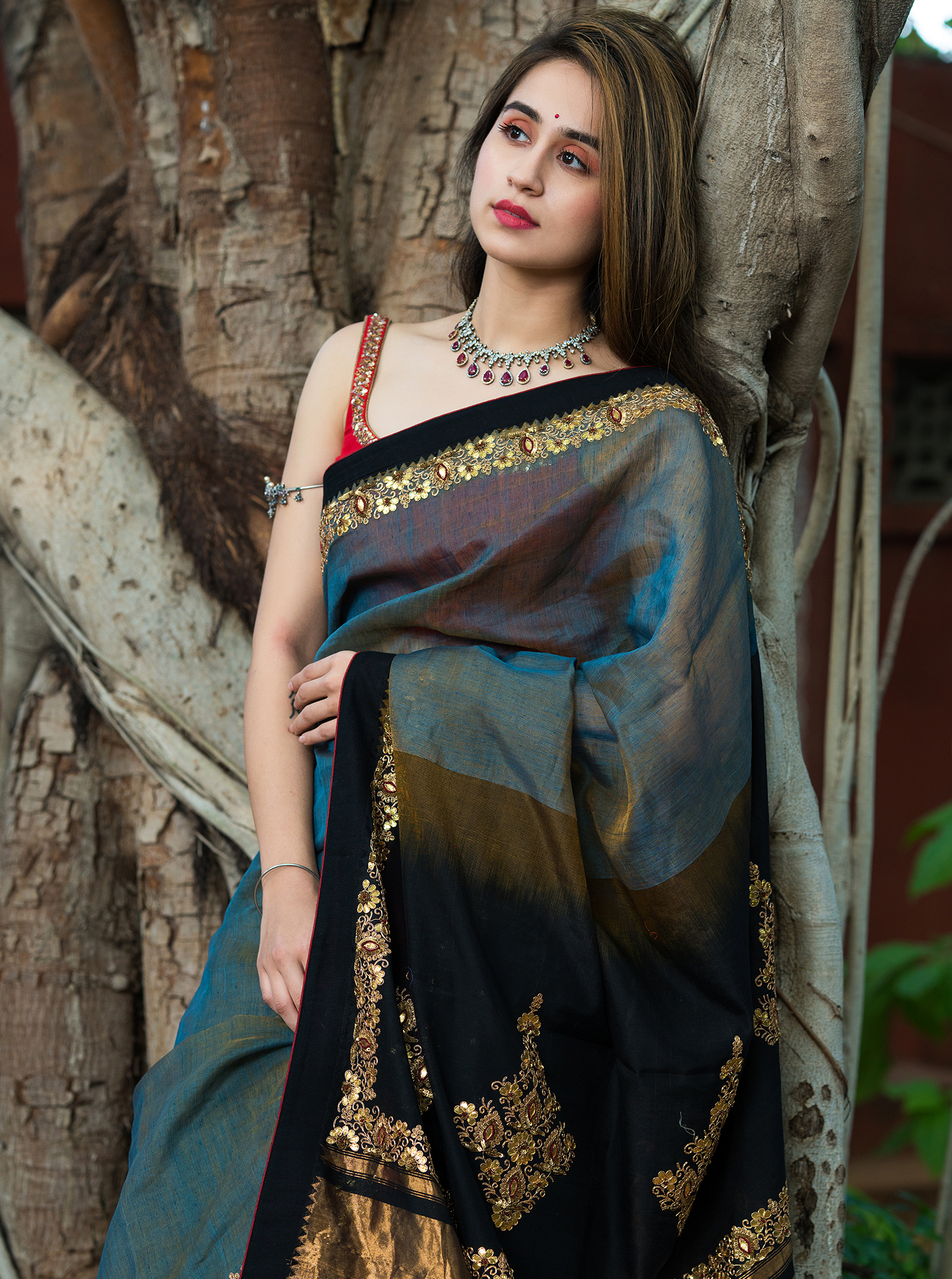fancy saree dress