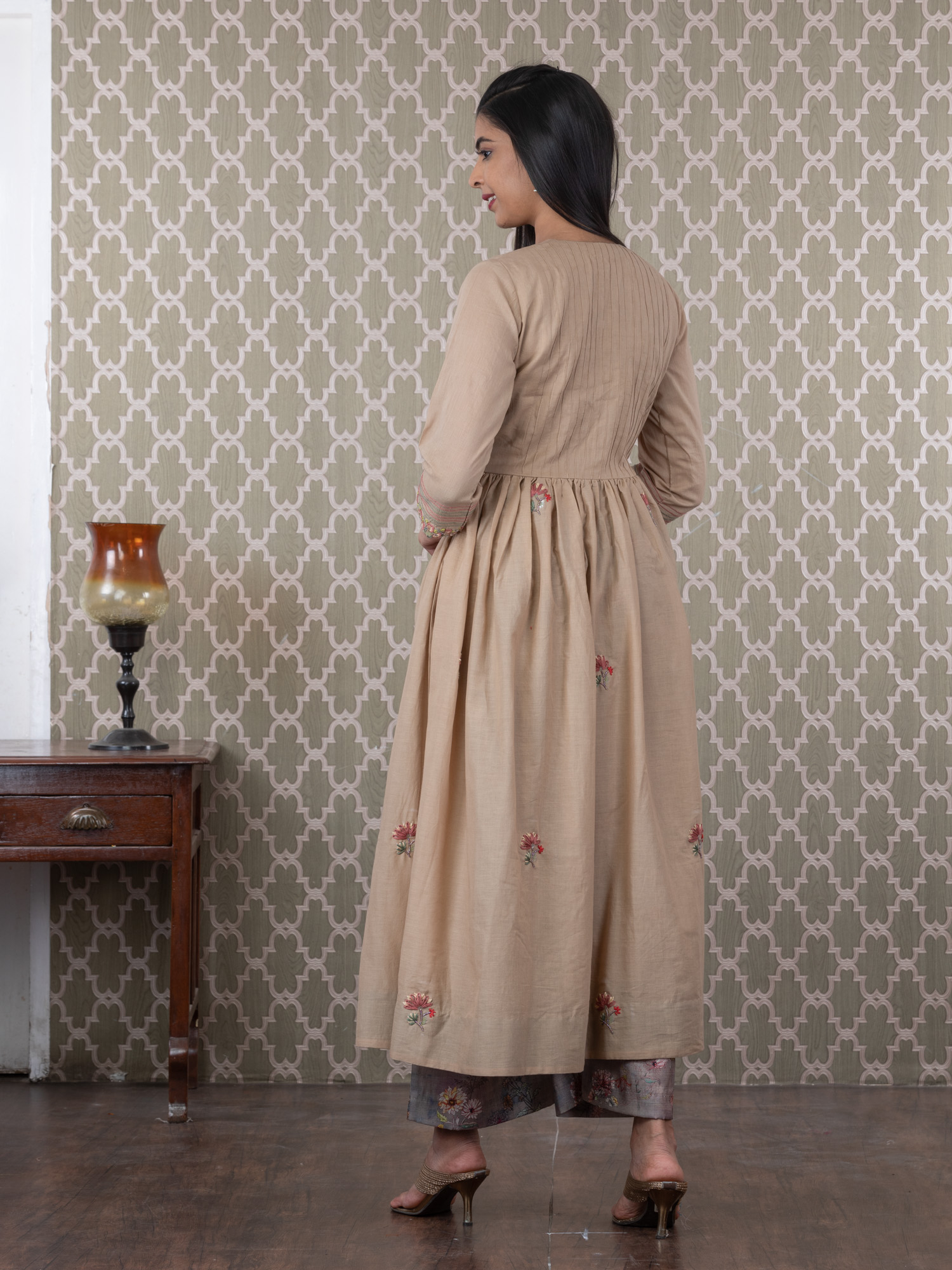 frock kurti with trouser