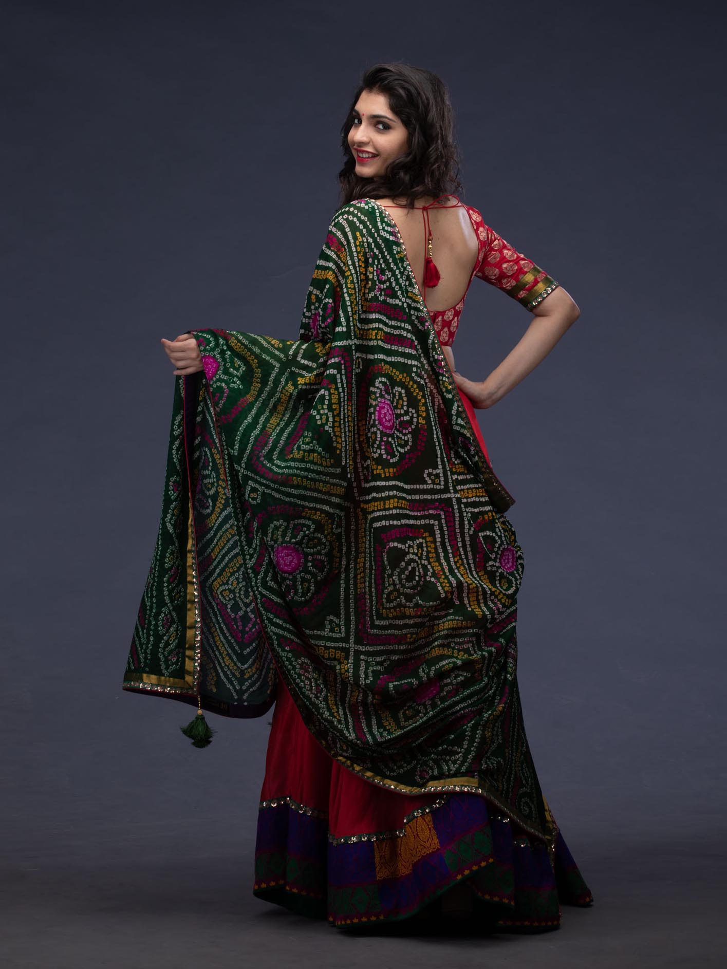 lehenga par ka dupatta