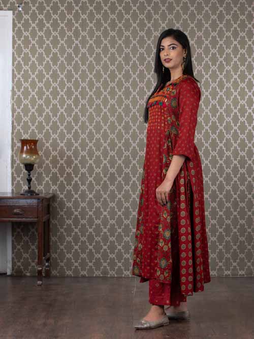 frock kurti design with pant