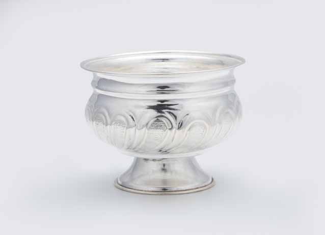 Silver Prasadam Bowl